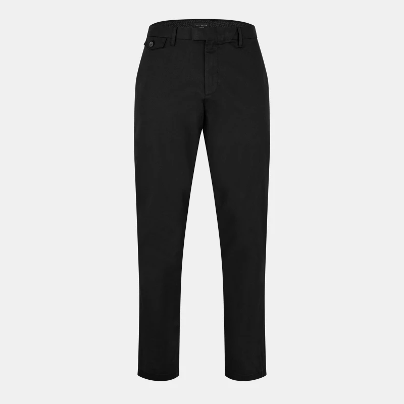 Image of Ted Baker Slim Chinos - Black 30 R