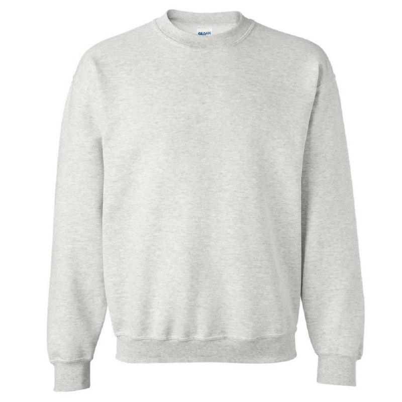 Image of Gildan DryBlend Adult Set-In Crew Neck Sweatshirt (13 Colours) in Mid Grey Size: 2XL Mid Grey Unisex 2XL