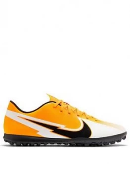 Image of Nike Mens Mercurial Vapor 12 Club Astro Turf Football Boots, Orange/White, Size 8, Men