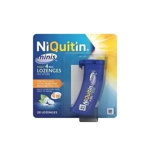Image of Niquitin Mint 4mg Lozenges Nicotine 20 Lozenges