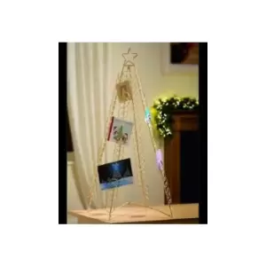 Image of Premier - Gold Christmas Card Holder - 1 Meter - Holds Up To 100 Cards - Gold