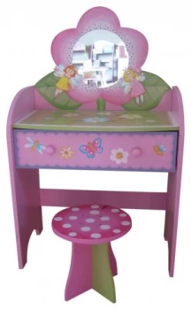 Image of Liberty House Toys Fairy Dressing Table with Stool.