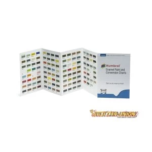 Image of Humbrol - Enamel Colour Chart with Hi-Spec Printing