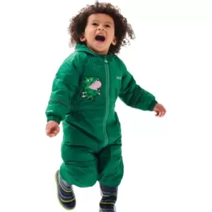 Image of Regatta Boys Peppa Mudplay Waterproof Breathable Rain Suit 60-72 Months