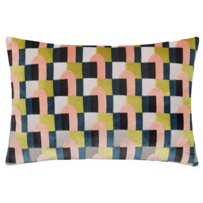 Image of Paoletti Keela Rectangle Cushion Avocado (Green)