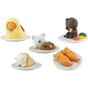 Image of Oyasumi Restaurant Trading Figures 4cm Mascots Assortment (6)