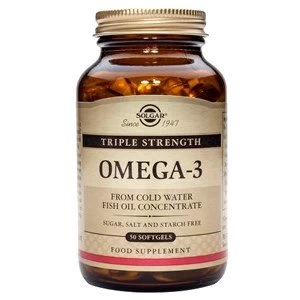 Image of Solgar Triple Strength Omega 3 Softgels 100 Softgels