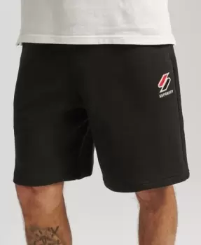 Image of Superdry Mens Sportstyle Essential Shorts Black - Size: L