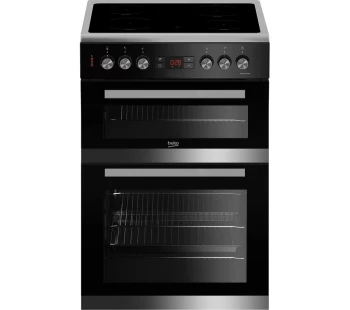 Image of Beko Pro JDC683X Ceramic Hob Electric Cooker