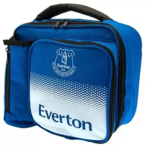 Image of Everton FC Fade Lunch Bag (One Size) (Blue)