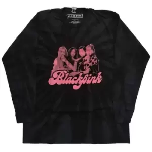 Image of BlackPink - Photo Unisex XXXXX-Large Long Sleeved T-Shirt - Black