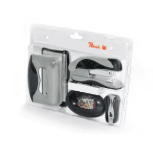 Image of Peach 6 Piece Office Set - Black