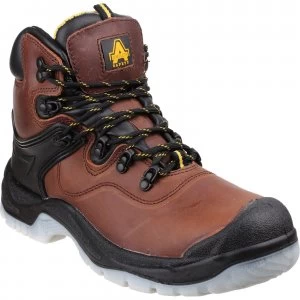 Image of Amblers Mens Safety FS197 Shock Absorbing Waterproof Safety Boots Brown Size 7