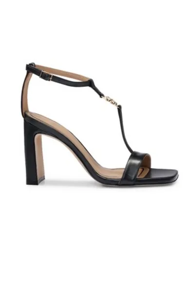 Image of BOSS Boss Rose Sandal Ld42 Heeled Sandals 4 (37) Black 24185603240