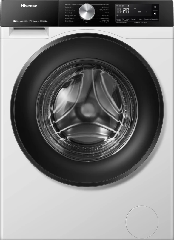 Image of Hisense 3S Series WD3S1043BW3 10.5Kg / 6Kg 1400RPM Washer Dryer