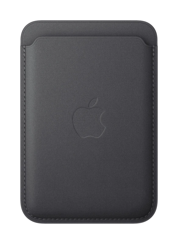 Image of Apple Apple iPhone FineWoven Wallet with MagSafe - Black MGHA4ZM/A