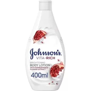 Image of Johnson & Johnson Johnson's Vita-Rich Brightening Body Lotion 400ml