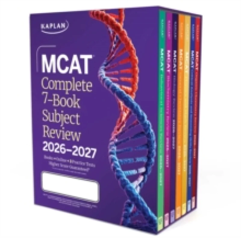 Image of MCAT Complete 7-Book Subject Review 2026-2027, Set Includes Books, Online Prep, 3 Practice Tests Paperback / softback