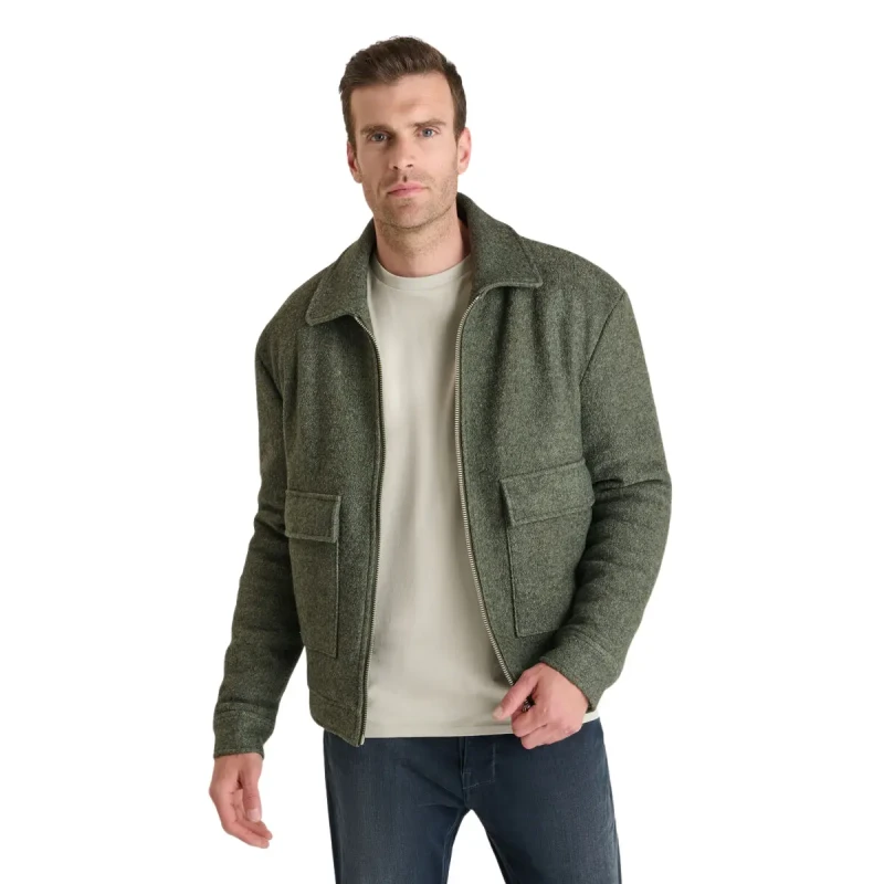 Image of Le Temps des cerises Jacket Le Temps des cerises Cerpo Vert Male 2XL