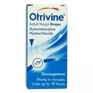 Image of Otrivine Adult Nasal Drops 10ml