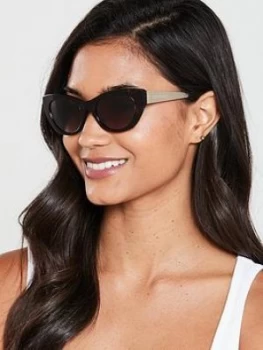 Image of Michael Kors Cateye Sunglasses - Tortoiseshell, Havanna/Brown, Women