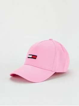 Image of Tommy Jeans Flag Cap - Pink