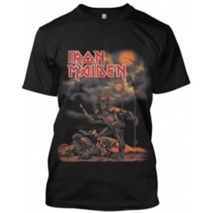 Image of Iron Maiden Sanctuary Mens Black TShirt: Medium