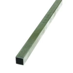 Image of Wickes 20mm Multi Purpose Square Tube - Steel 2m