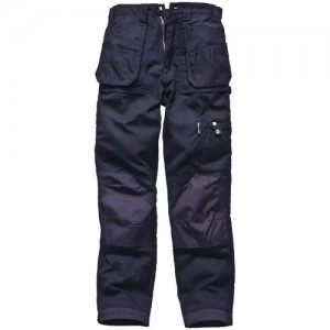Image of Dickies Mens Eisenhower Multi Pocket Trousers Navy Blue 40" 34"