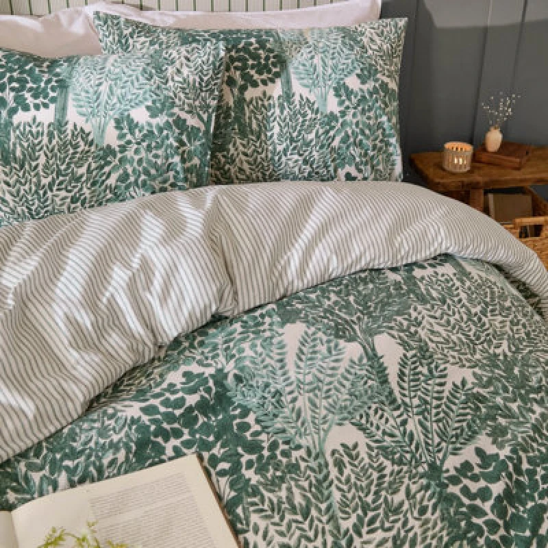 Image of Wylder Topiary Reversible Duvet Cover Set