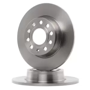 Image of RIDEX Brake disc 82B0342 Brake rotor,Brake discs VW,AUDI,SKODA,TOURAN (1T1, 1T2),GOLF VI (5K1),Golf VII Schragheck (5G1, BQ1, BE1, BE2)