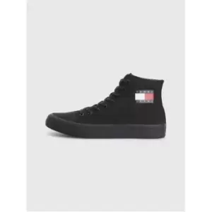 Image of Tommy Jeans Midcut Lace Up Vulc - Black