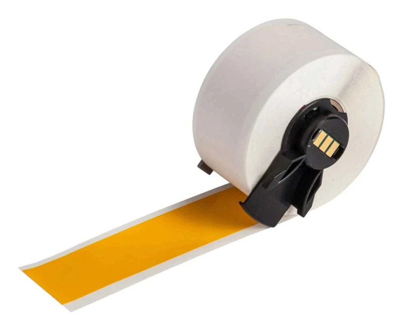 Image of Brady M6C-1000-439-YL printer label Yellow Self-adhesive printer label