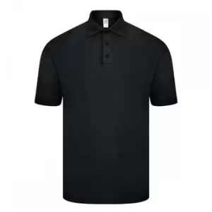 Image of Casual Classics Mens Original Tech Pique Polo Shirt (S) (Black)