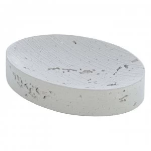 Image of Gray and Willow Gray Soap Dish - Cement Grey
