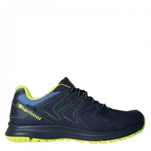 Image of Karrimor Caracal Waterproof Trail Running Shoes Mens - Navy/Fluo