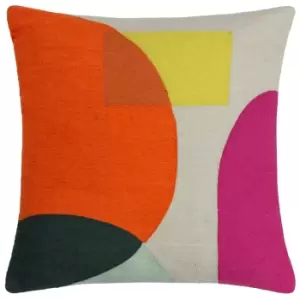 Image of Anjo Cushion Natural MultiColoured