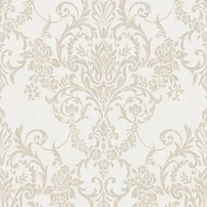 Image of Superfresco Easy Victorian Damask Gold Decorative Wallpaper - 10m
