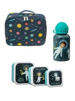 Image of Sass & Belle Space Explorer Lunch Bag, Lunch Boxes And Water Bottle