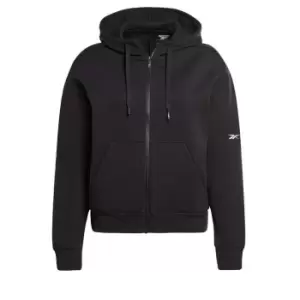 Image of Reebok DreamBlend Cotton Zip Up Hoodie Womens - Black