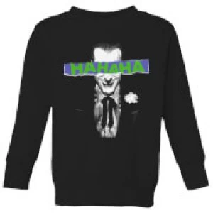 Image of Batman Joker The Greatest Stories Kids Sweatshirt - Black - 3-4 Years