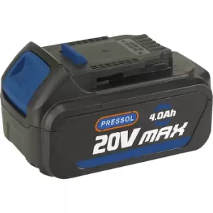 Image of PRESSOL Lithium ion rechargeable battery, 4000 mAh, for rechargeable grease gun