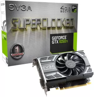 Image of EVGA SuperClocked GeForce GTX1050Ti 4GB GDDR5 Graphics Card