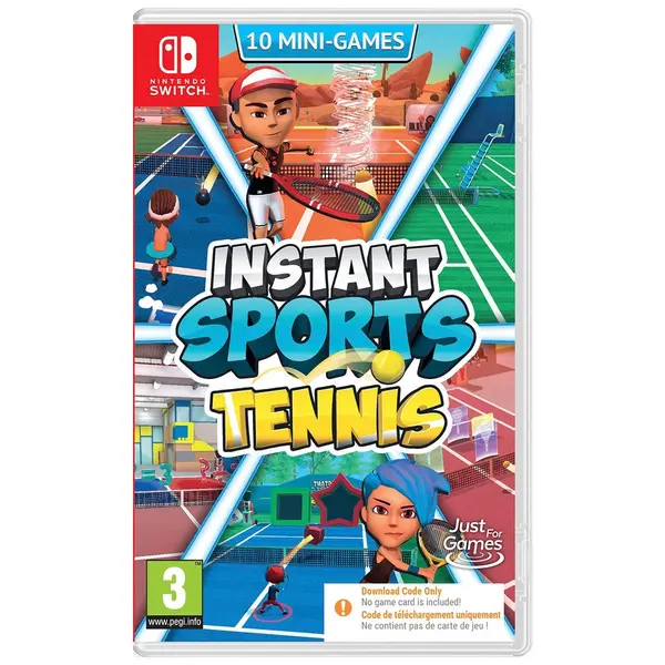 Image of Instant Sports Tennis 10 Mini Games Nintendo Switch Game