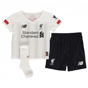 Image of New Balance Liverpool Away Mini Kit 2019 2020 - White