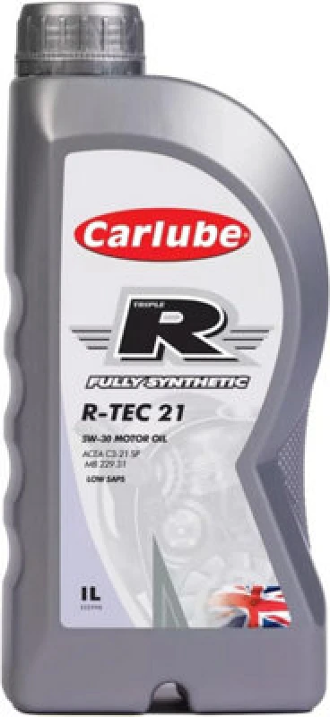 Image of Carlube Triple R , R-Tec 21 5W-30 Motor Oil Fully Synthetic 1L