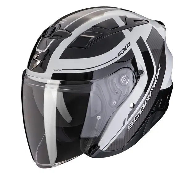 Image of Scorpion EXO-230 Pul Grey Black Jet Helmet L