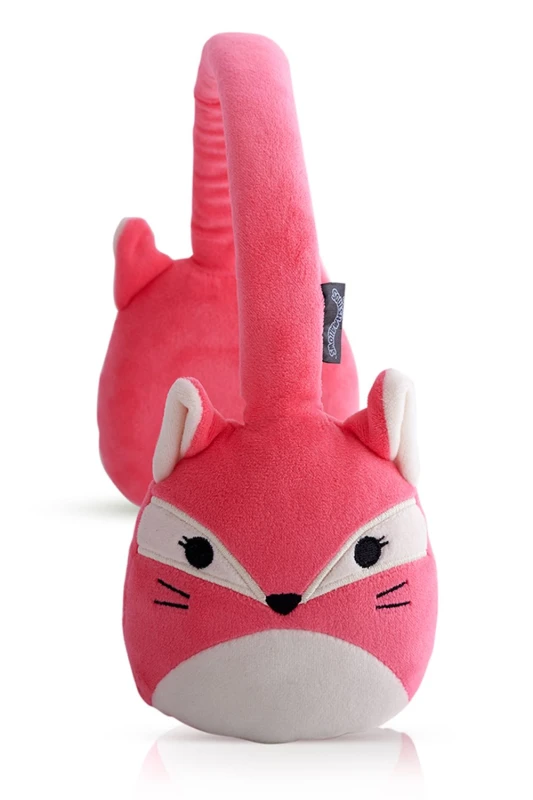 Image of Lazerbuilt Squishmallows Fifi The Fox Plush Bluetooth Headphone in Pink Pink Unisex