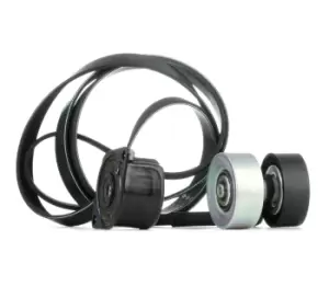 Image of INA V-ribbed belt set BMW 529 0314 10 11282339100,11282339148,11287780124 Serpentine belt kit,Auxiliary belt kit,Poly V-belt kit,V-ribbed belt kit