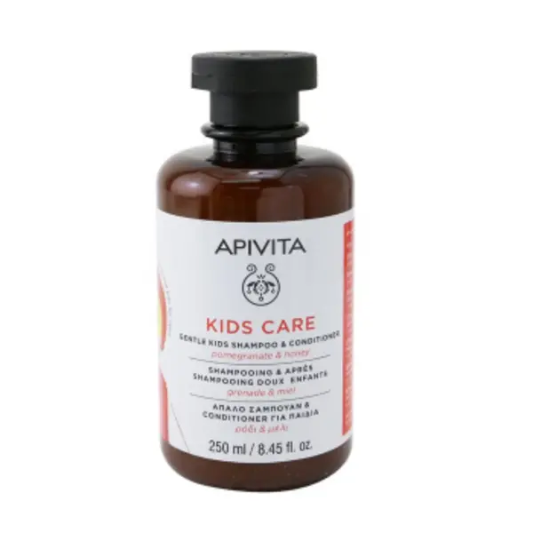 Image of Apivita Kids Care Pomegranate & Honey Conditioner & Shampoo 250ml